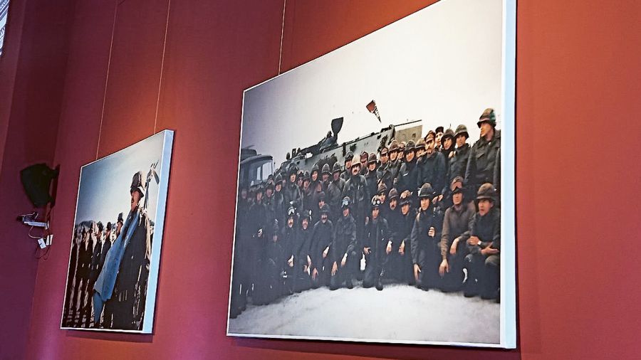 El nuevo salón de la Casa Rosada dedicado a los combatientes de Malvinas. 