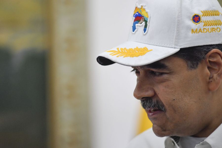 resident Nicolas Maduro Meets With Colombian Counterpart Gustavo Petro