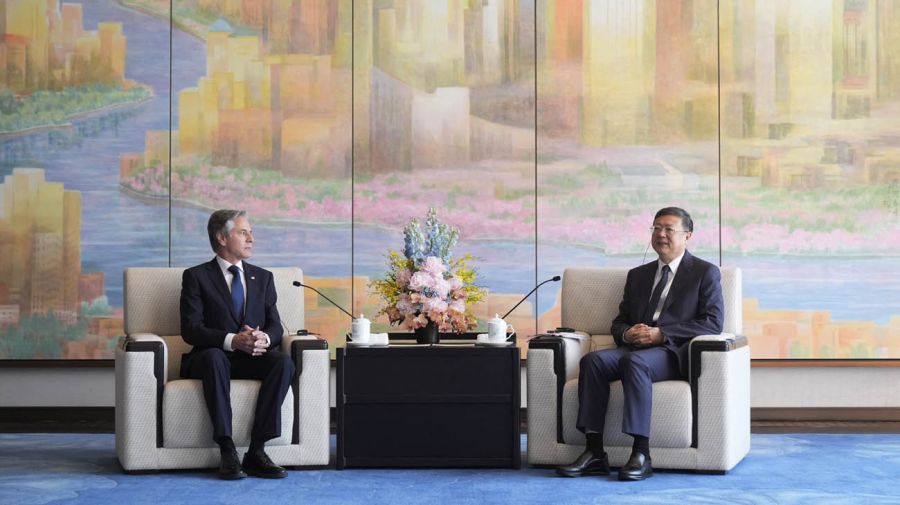 Antony Blinken le planteó a China “un manejo responsable” de las relaciones bilaterales