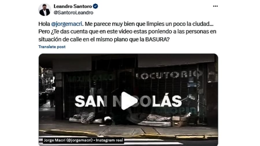Leandro Santoro contra Jorge Macri 20240425