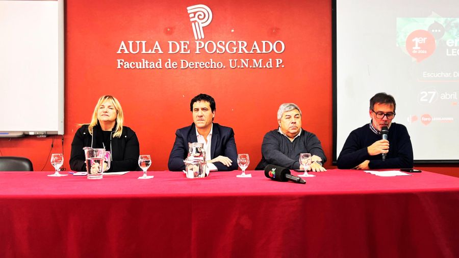 Encuentro de legisladores radicales en Mar del Plata.