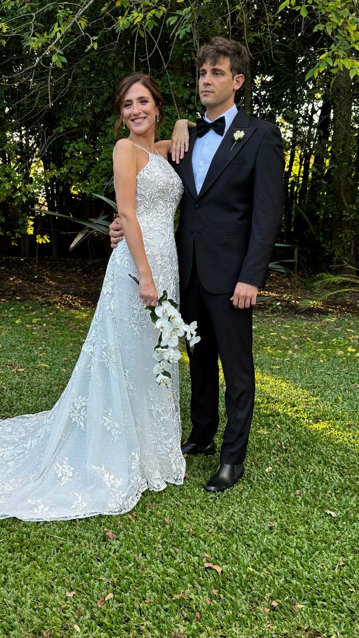 Las fotos de la boda de Carolina Amoroso y Guido Covini