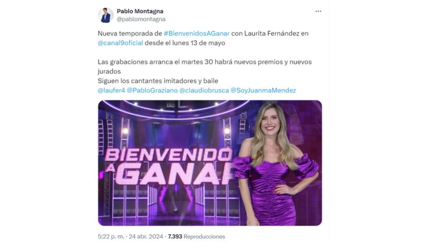 Laurita Fernández vuelve a El Nueve