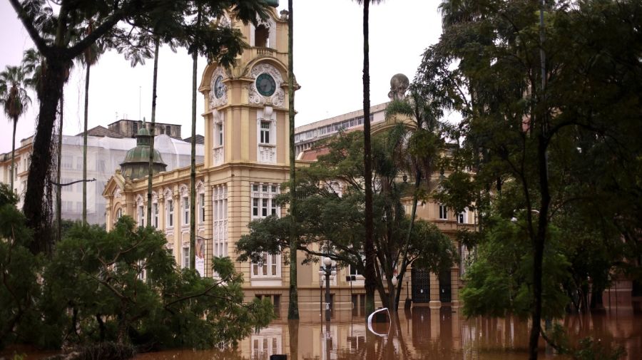 20240504 Las inundaciones provocadas por las intensas lluvias que azotaron el sur de Brasil dejaron al menos 56 muertos y 67 desaparecidos