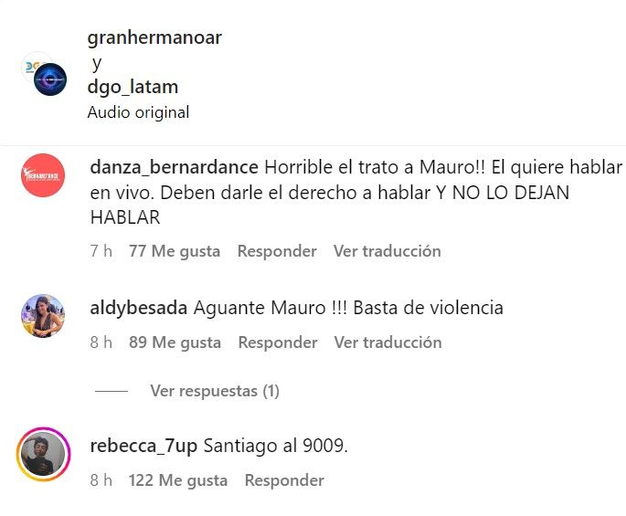 Críticas a Santiago del Moro tras censurar a Mauro D' Alessio