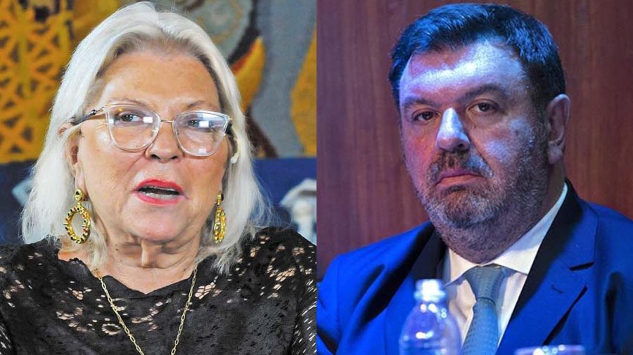 Elisa Carrió y Ariel Lijo