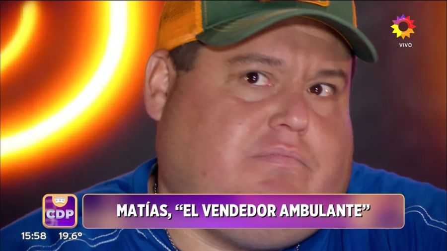 Matías ‘el vendedor ambulante’