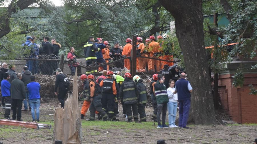 Choque y descarrilamiento del tren San Martín en Palermo