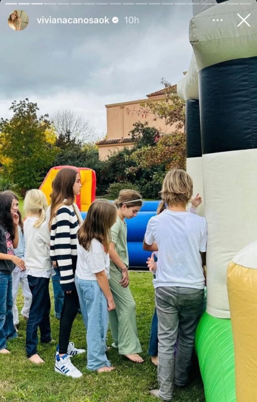 Las mejores fotos del cumpleaños de Martina, la hija de Viviana Canosa