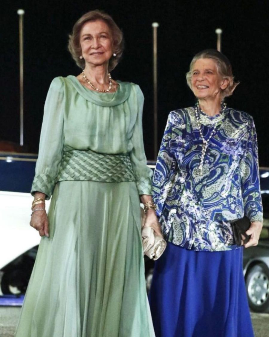Reina Sofia e Irene de Grecia 