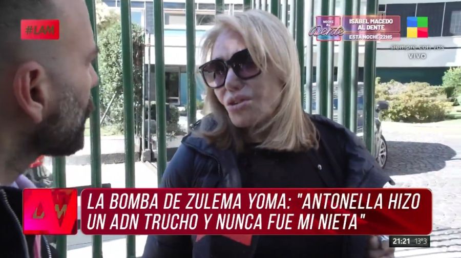 Zulema Yoma contra Antonella Menem