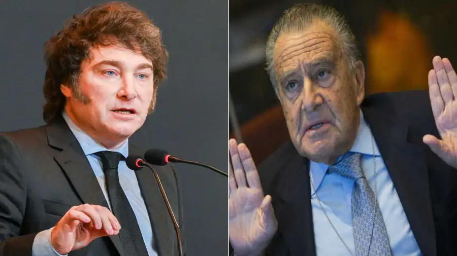Javier Milei y Eduardo Eurnekian 20240515
