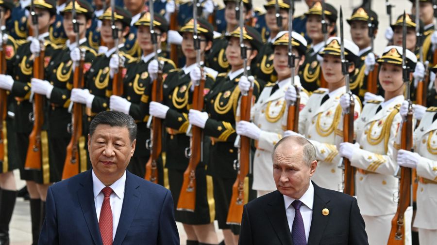 Fotogaleria el presidente de Rusia, Vladimir Putin, y el presidente de China, Xi Jinping