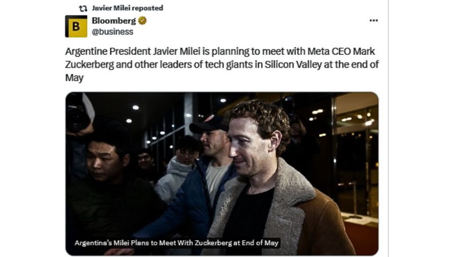 Bloomberg sobre Javier Milei 20240517
