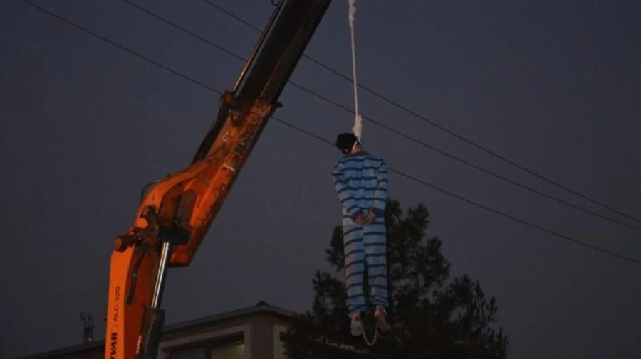 Una de las fotos de archivo de ejecuciones en Irán.