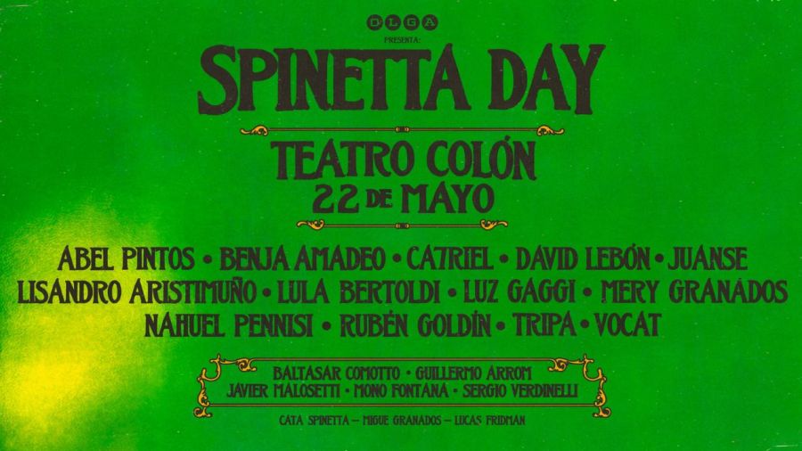 Line-up confirmado para el Spinetta Day