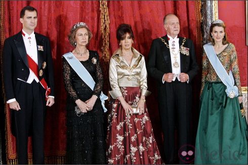 20º aniversario de bodas de la Reina Letizia y Rey Felipe de España
