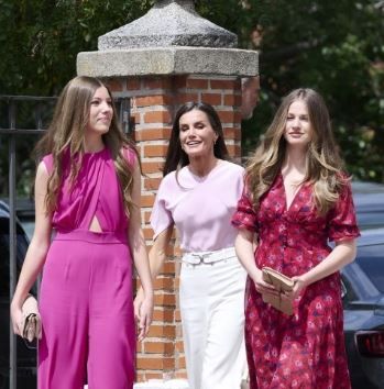 Letizia, Leonor y Sofia