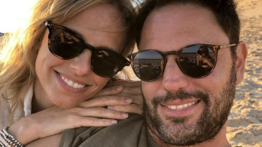 Mariana Fabbiani y su marido Mariano Chihade