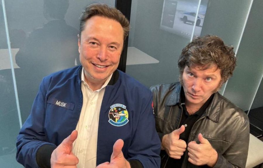 Argentinian President Javier Milei Meets Elon Musk In Austin