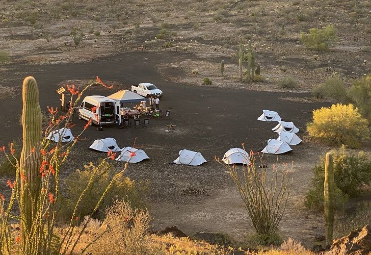 Camping artistas Sonora
