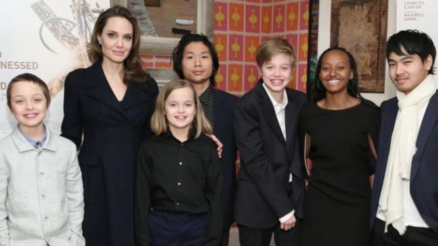 Los hijos de Angelina Jolie y Brad Pitt