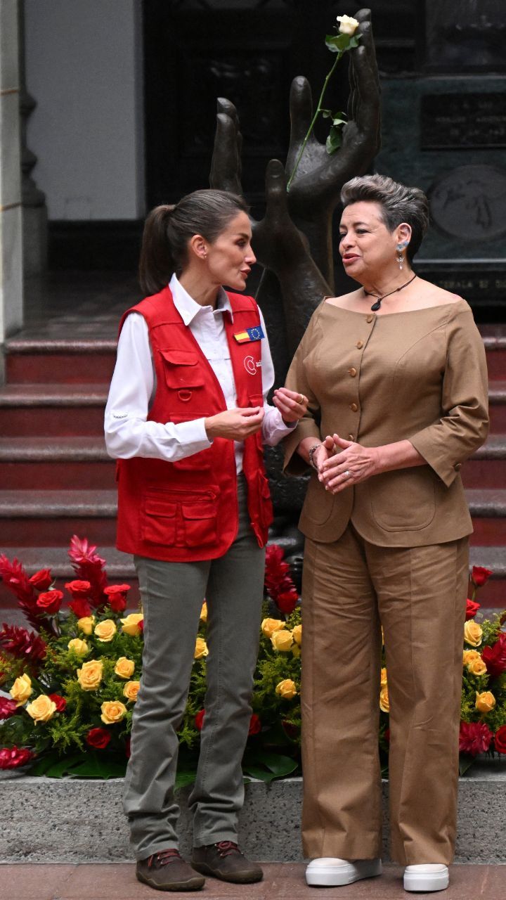 Letizia Ortiz y Lucrecia Peinado