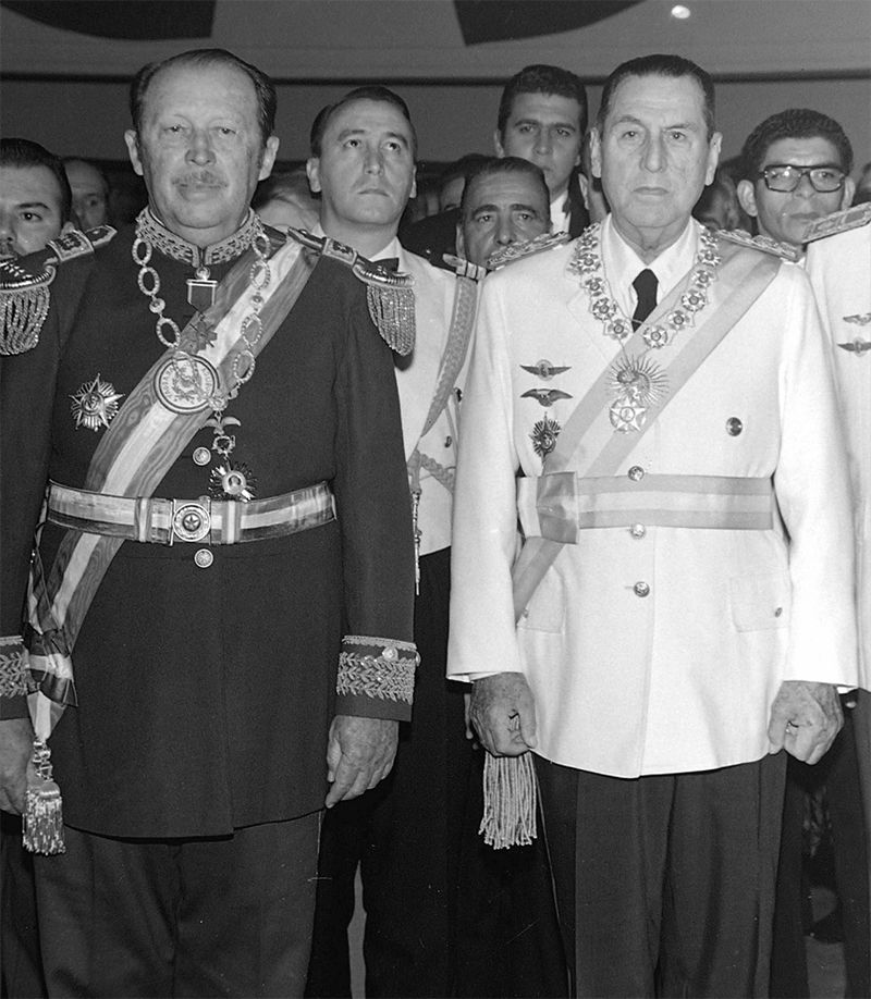 Perón y Stroessner