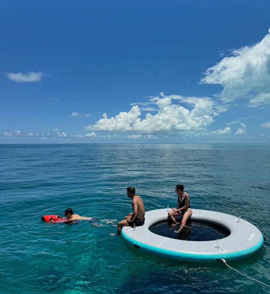 La increíbles fotos de las vacaciones de Oriana Sabatini y Paulo Dybala en Bahamas