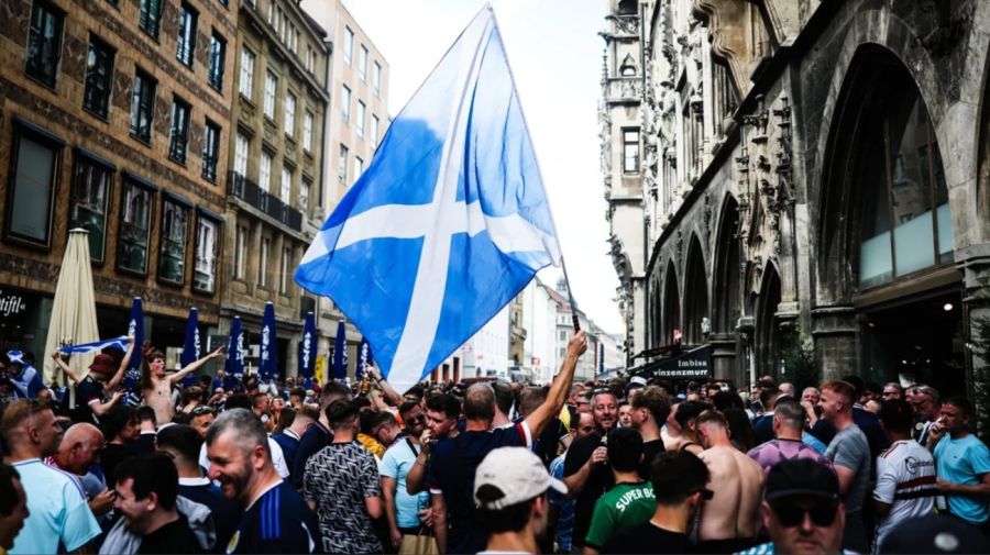 Homenaje Escocia Maradona