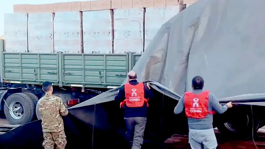 La Fundación Conin donde descargan leche en Mendoza