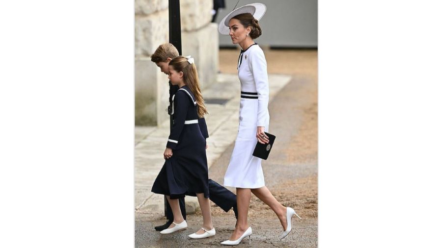 Kate Middleton con sus hijos 2024 