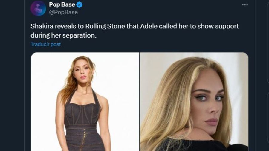 Shakira y Adele