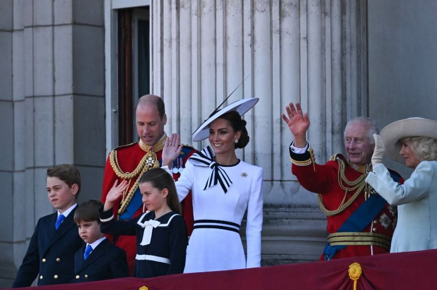 Kate Middleton en el Trooping the Colour