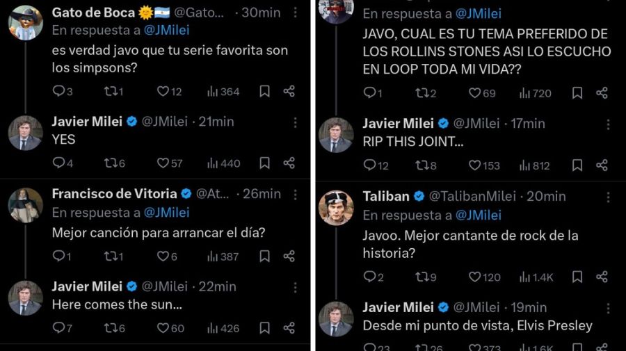 Javier Milei en Twitter 20240619