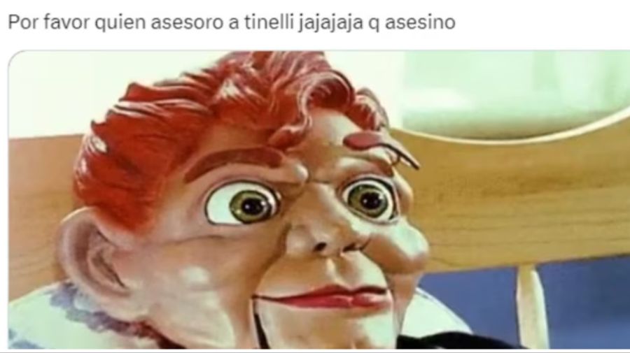 Tinelli Memes look