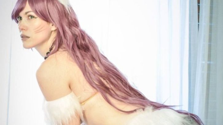 Lilia Lemoine, en la foto que publicaron y elogió en redes.
