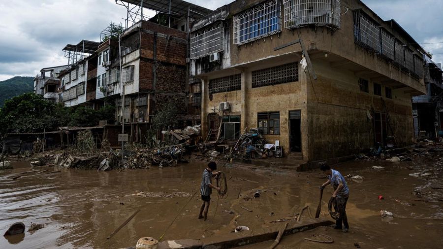 lluvias e inundaciones en China