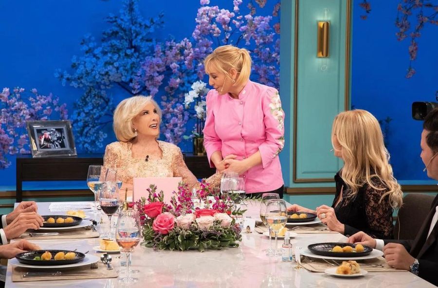 Mirtha Legrand y Jimena Monteverde