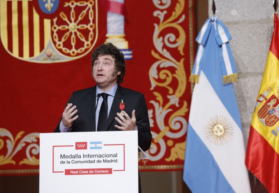 Javier Milei en España 20240621