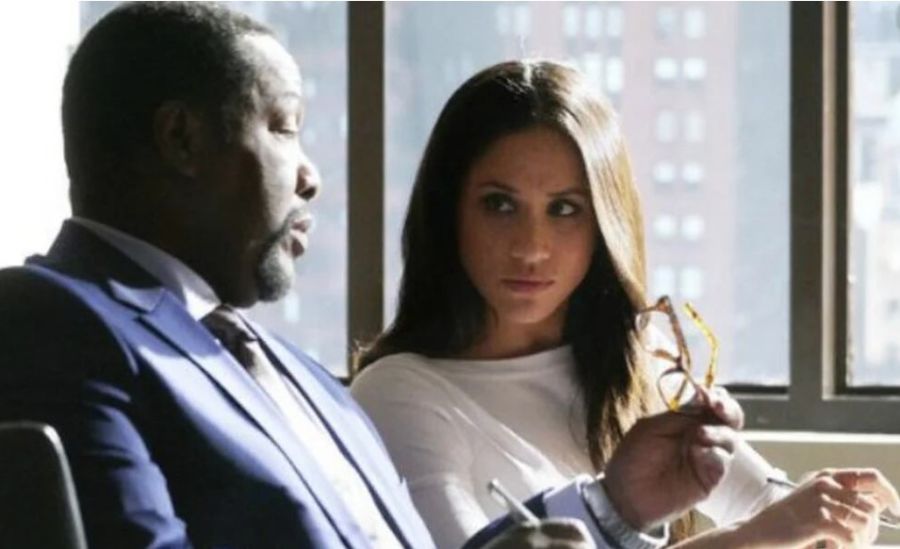 Wendell Pierce y Meghan Markle