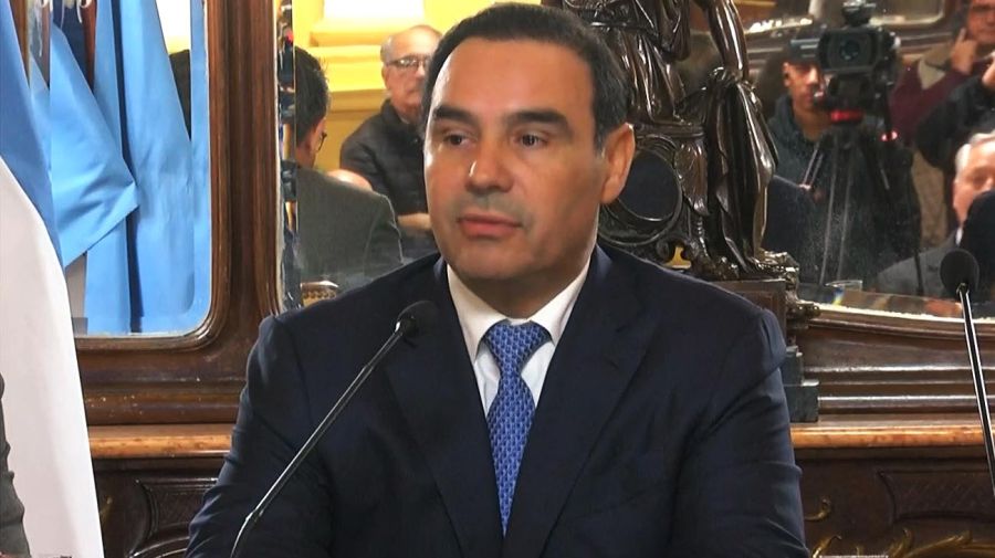Conferencia de prensa del gobernador de Corrientes Gustavo Valdés por el caso Loan Peña