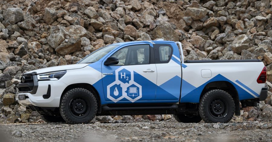 Toyota Hilux a hidrógeno