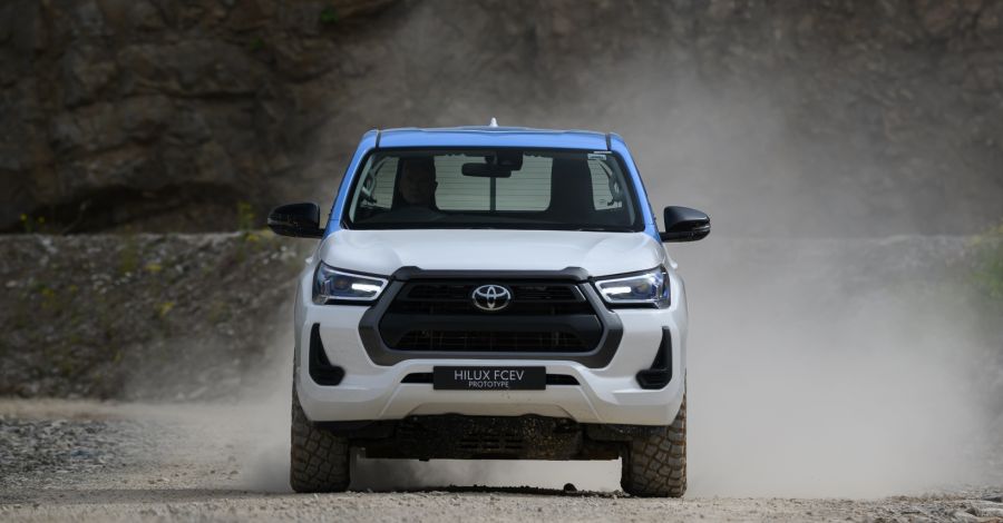 Toyota Hilux a hidrógeno