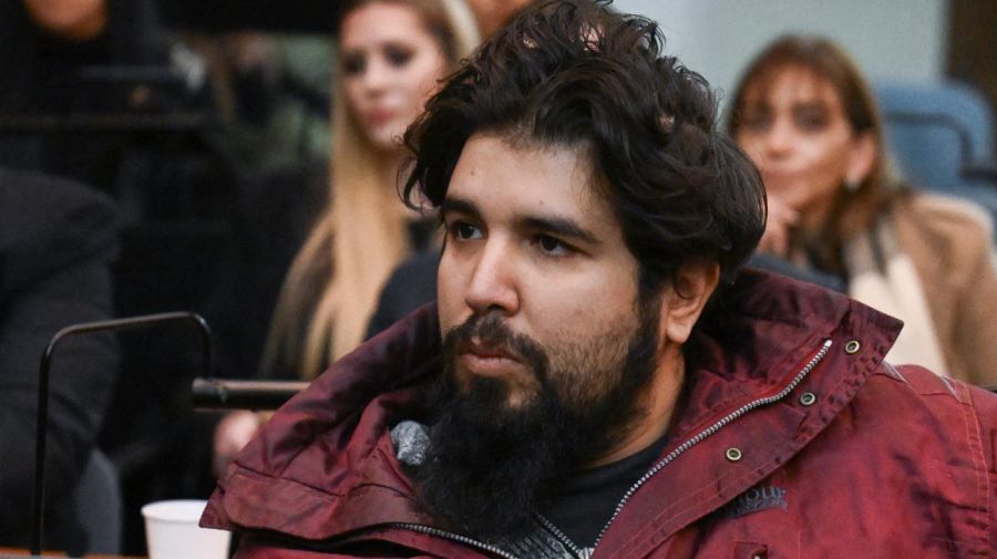 Sabag Montiel durante el juicio por el atentado a CFK.