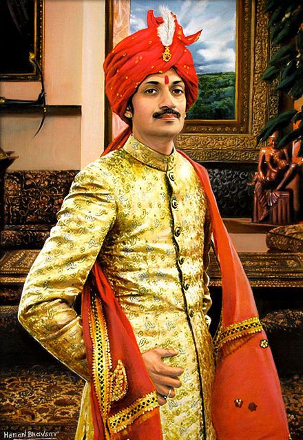 El príncipe Manvendra Singh Gohil