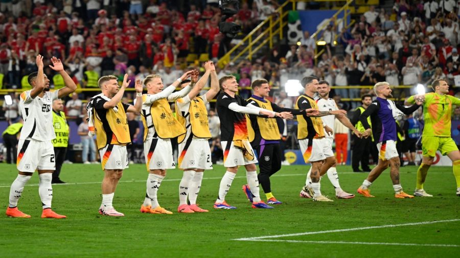 20240629 Alemania sacó boleto para cuartos de final: 2 a 0 a Dinamarca en Dortmund