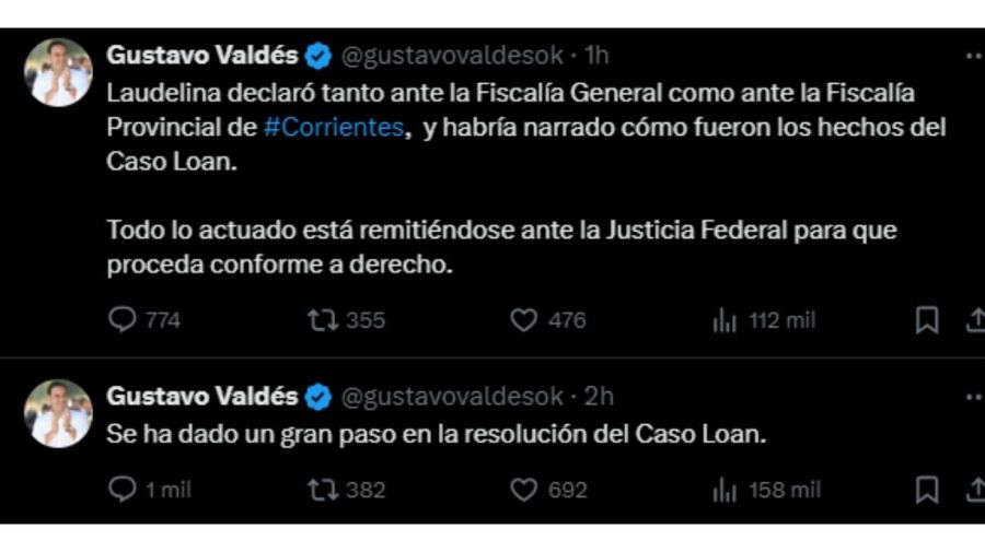 Gustavo Valés - Caso Loan