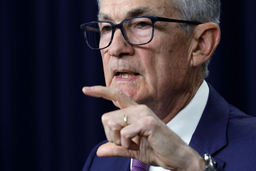 Federal Reserve Chair Jerome Powell Holds Press Conference On Interest Rates