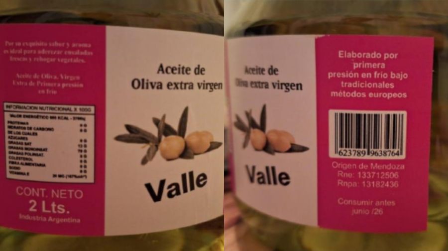 Aceite de oliva ilegal